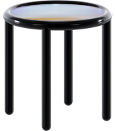Black Helix Side Table
